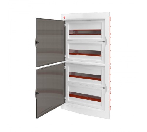 Щиток встраиваемый с дверцей 72 мод.,IP41, белый, с клеммным блоком 63А  RB72B4TWD  DKC