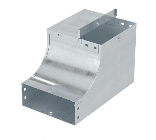 Угол CSSD 90 вертикальный внеш. переходник прав. осн. 300 H80 в комплекте с крепежными элементами и соединительными плас  37045KHDZ  DKC