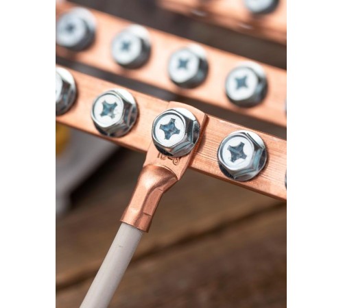 Наконечник силовой медный DT-16-8-6 (ТМ) EKF PROxima  dt-16-8-6  EKF