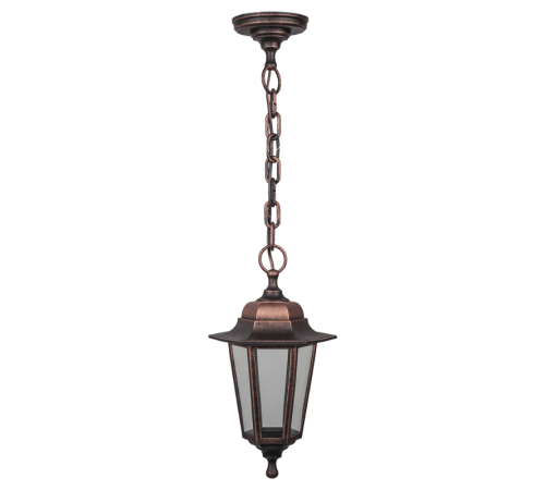 Светильник садово-парковый NOF-PG35-003-IP44-E27 (6 граней черный под медь)  80485   Navigator