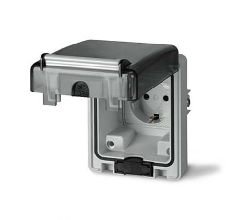 Розетка для скрытого монтажа. Компактная. Защита IP66 с вставленной вилкой  DIS5706407  DKC