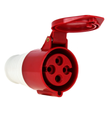 Розетка переносная 214 3Р+РЕ 16А 380В IP44 EKF PROxima  ps-214-16-380  EKF