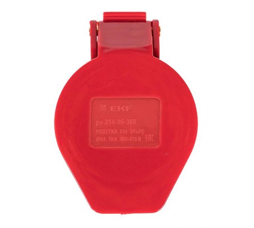 Розетка переносная 214 3Р+РЕ 16А 380В IP44 EKF PROxima  ps-214-16-380  EKF