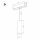 Светильник MAG-SPOT-HANG-45-R50-7W Warm3000 (BK, 24 deg, 24V)  027007  Arlight