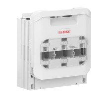 Горизонтальный Предохранитель Выключатель Разъединитель 630А 3P крепление на монтажную плату  FSH03-3P  DKC