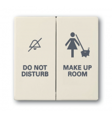 Busch Duro Клавиша"Уборка/Не беспокоить",сл.к.  1751-0-2991   2CKA001751A2991  ABB