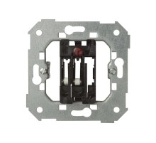 Переключатель карточный, 2 микровыключателя, 6А 250В, с индикацией, S82, S82N, S88, S82 Detail  26550-39  Simon