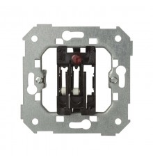 Переключатель карточный, 2 микровыключателя, 6А 250В, с индикацией, S82, S82N, S88, S82 Detail  26550-39  Simon