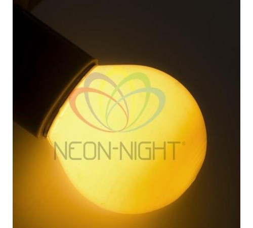 Лампа накаливания e27 10 Вт белая колба  401-115  NEON-NIGHT