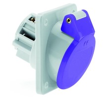 Розетка наклонная 16А 3р 24В IP44 фланец 68х62 I 426-Bals I Bals