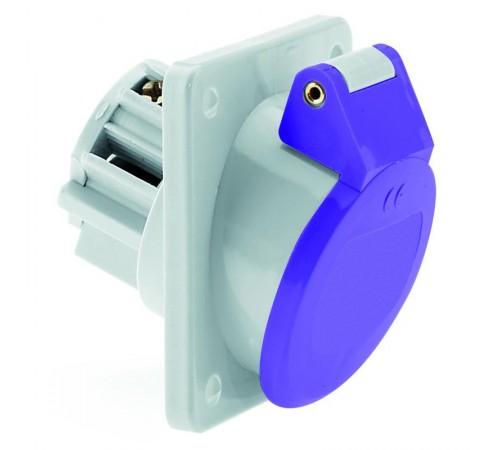 Розетка наклонная 16А 3р 24В IP44 фланец 68х62 I 426-Bals I Bals