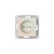 AtlasDesign Жемчуг Розетка без заземления со шторками, 16А, механизм, быстрозажимные клеммы  ATN000449S  SE