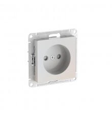AtlasDesign Жемчуг Розетка без заземления со шторками, 16А, механизм, быстрозажимные клеммы  ATN000449S  SE