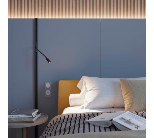 Светильник SP-BED-CHARGE-BUILT-S80x230-3W Warm3000 (WH, 20 deg, 230V, USB-A, USB-C) (Arlight, IP20 Металл, 3 года)   046881  Arlight 