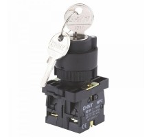 Переключатель NP2-EG25, 2 положения фиксацией, 1НО+1НЗ, IP40 (R)  574106  CHINT