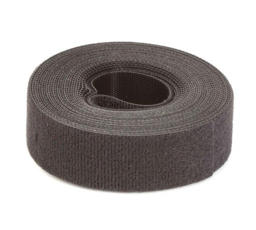 Лента-липучка в рулоне 25мм.x 5м.-ЧЕРНЫЙ  285X25BL  DKC