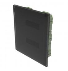 Practibox3 встраиваемый прозрачная дверь 2х12м земля  401703  Legrand