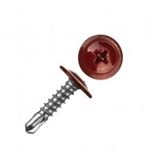 Саморез ШСММ св. 4,2х16 син. KP RAL 5010 (200 шт) - ведро малое ( 0,34 кг)  125527  Tech-KREP