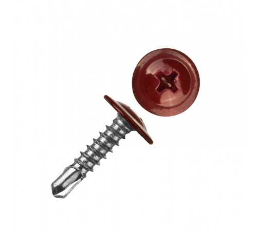 Саморез ШСММ св. 4,2х16 син. KP RAL 5010 (200 шт) - ведро малое ( 0,34 кг)  125527  Tech-KREP