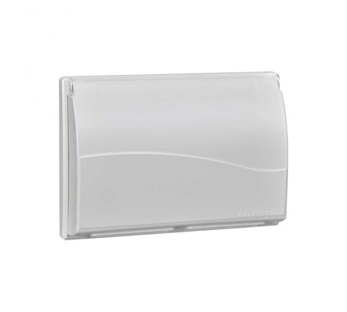 Simon Connect Рамка на 3 S-модуля с крышкой к монт.коробке SBM250, Сима Про, белый  SBMT302-9  Simon