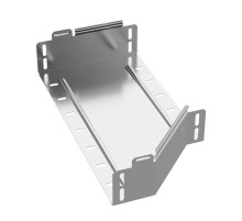 Переходник левый Стандарт INOX (AISI 304) 400х300х80  PR16.4273  Промрукав