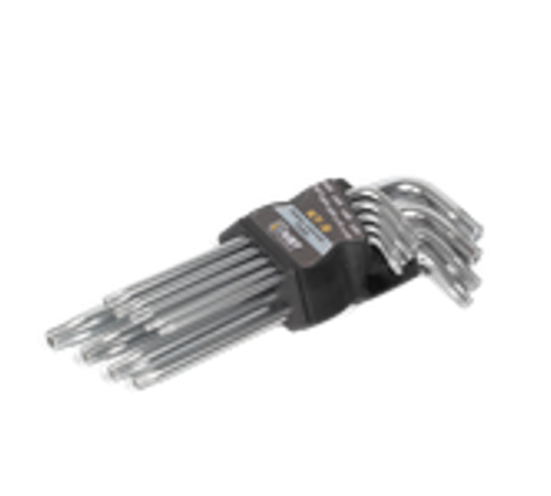 Набор ключей TORX серия KBT-PROFESSIONAL, 9 шт.  79202  КВТ
