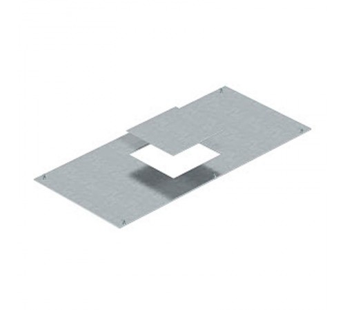 Крышка канала OKA с монтажным отверстием GES4 400x600x4 мм (сталь) (OKA D 600 4)  7425066  OBO Bettermann