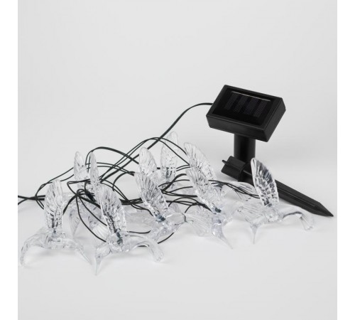 Садовая гирлянда ERASF22-26 Колибри на солнечной батарее 3.8 метра  Б0053366  ЭРА