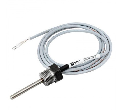 Погружной кабельный датчик температуры жидкости 50 мм  RTD10-SCR50-PT1000  EKF