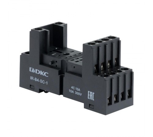 Базовый пассивный элемент для установки одиночных реле, до 230 В АС \ DC  IR-B4-SC-1  DKC