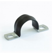 Скоба металлическая двухлапковая с полимерным покрытием СМД-П d19-20 мм (100 шт/уп)  PR08.6016  Промрукав