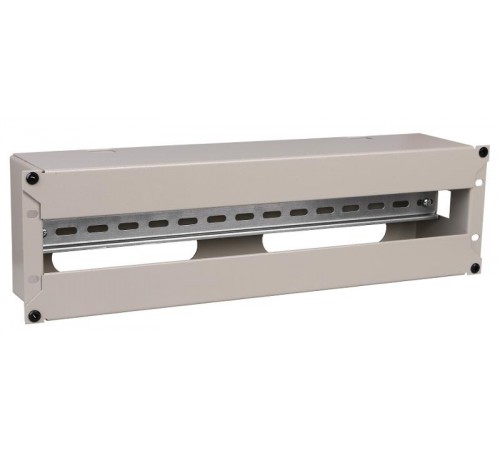 Панель 19 электрораспределительная 3U серая  EDP35-3U  ITK