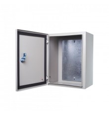 Корпус метал. навесной с монт. панелью 395х310х220 IP54 ЩРНМ-1-IP54  30601DEK  DEKraft