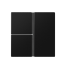 Набор накладок 3 группы для модулей F40; термопласт; черный матовый  A403TSASWM  Jung