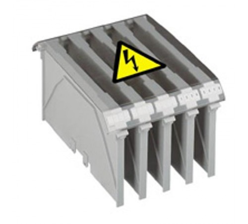 Защитная крышка - для силовых клемм с болтовыми выводами Viking 3 - для 4 клемм - шаг 26  039488  Legrand