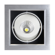 Светильник светодиодный встраиваемый PSP-S 111 9Вт 4000К серый карданный  1038111  Jazzway