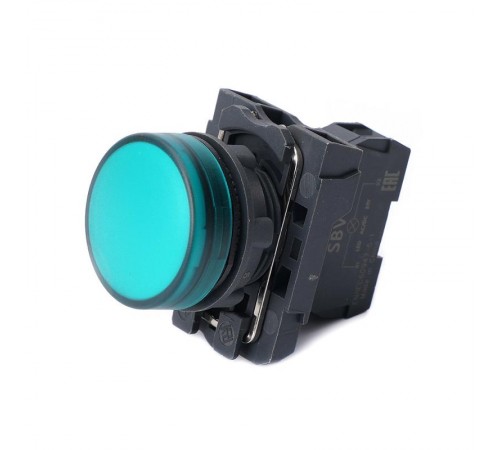 Сигнальная лампа SB5 в сборе модульная 22 мм зеленая 24В DC  SB5AVB3  SE