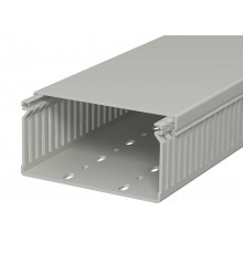 Распределительный кабельный канал LK4 60x120x2000 мм (ПВХ,серый) (LK4 60120)  6178039  OBO Bettermann