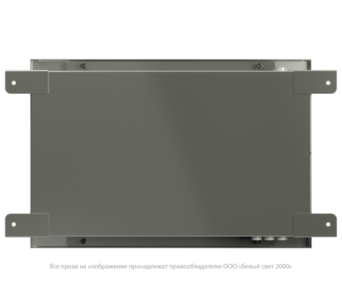 Световой указатель аварийного освещения светодиодный BS-CRUISER-10-S1-ELON 7,8Вт IP66 централизоваееый встраиваемый  a17016  Белый свет