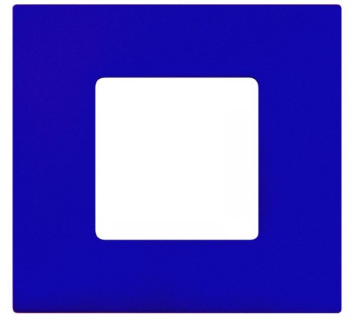 Simon 27 Накладка декоративная на рамку базовую, 1 пост, S27 Play, Arctic, синий  2700617-083  Simon