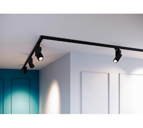 Светильник LGD-TWIST-TRACK-4TR-S60x60-12W Warm3000 (BK, 30 deg) (Arlight, IP40 Металл, 3 года)  026468(1)  Arlight