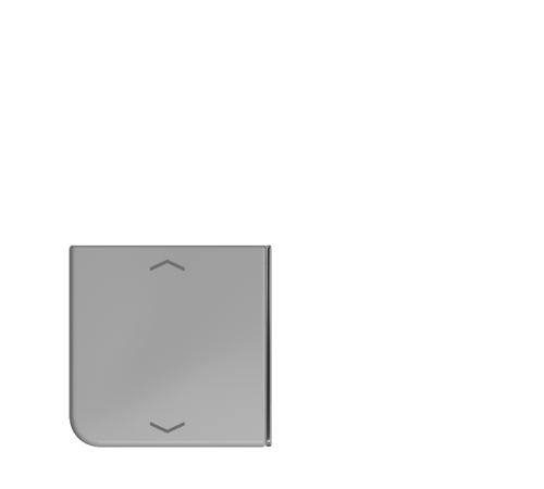 клавиша с символом для 3 и 4-клавишного пульта KNX, серая, для серии CD ( нижняя левая; верхняя правая  и нижняя левая)  CD404TSAPGR23  Jung