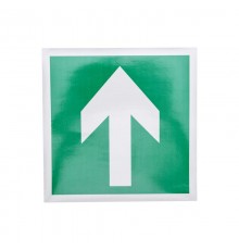 Наклейка эвакуационный знак "Направляющая стрелка"200*200 мм  56-0030  REXANT