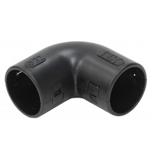 Поворот открывающийся на 90гр. CI32G  черный (5 шт/комп)  CTA10D-CIG32-K02-005  IEK