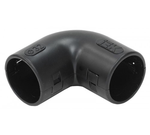 Поворот открывающийся на 90гр. CI32G  черный (5 шт/комп)  CTA10D-CIG32-K02-005  IEK