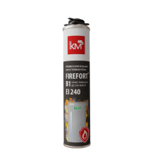 Пена огнестойкая монтажная FIREFORT B1 750 мл  KM-FF-POM-B1  КМ - профиль