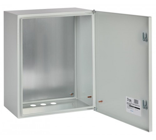  Щит с монтажной панелью металлический ЩМП-2-0 IP31 (500х400х240) SIMPLE  Б0047697  ЭРА