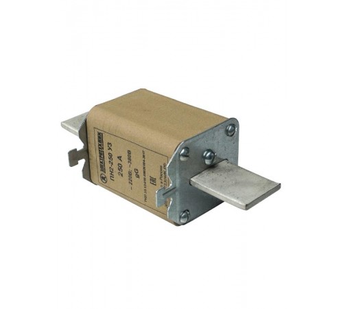 Плавкая вставка ПН2-250 У3 на 250А, медные ножи (ЭТ)  ET522539  Электротехник