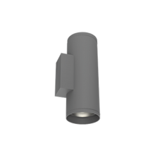 Светильник светодиодный архитектурный Gutta Twin 2x10Вт 3000К IP67 линзованный 10 градусов RAL7045 серый  V1-G1-70330-01L02-67T1030  VARTON