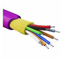 Кабель опт., распределительный, внутр. прокладки, нг(А)-HF, 8 ОВ, OM4 (G.651.1)0,4 кН, 500 м  RNDT4C8MG01-E  DKC